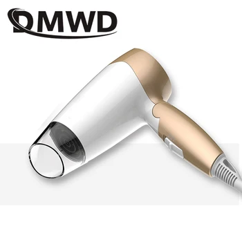 

DMWD Foldable electric Hairdryer MINI Hot Cold air wind hair dryer Blower portable household travel salon styling tool 110V 220V