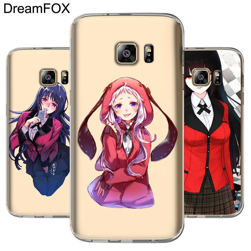 DREAMFOX M518 Kakegurui Мягкий ТПУ силиконовый чехол для samsung Galaxy Note S 6 7 8 9 10 10e 11 11e Lite Edge Plus |