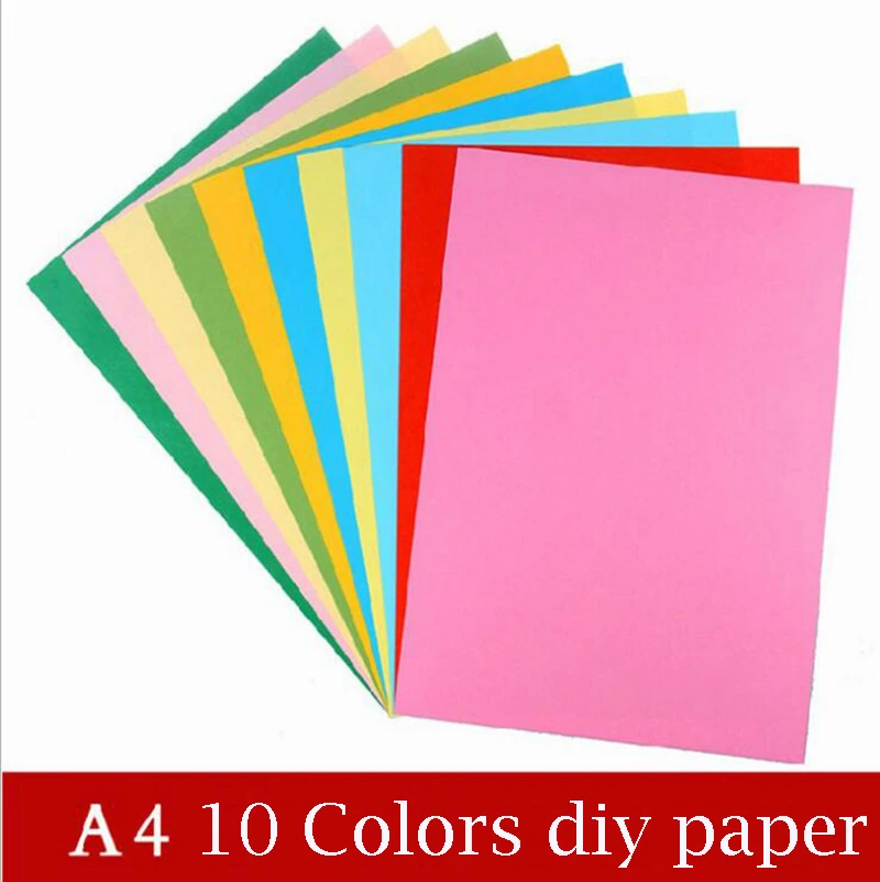 Menebal 230g Kardus Untuk A4 Berwarna Diy Kertas Scrapbook Bahan Grosir 10 Berbeda Warna Kit Cardboard A4 Cardboard Diycardboard Scrapbooking Aliexpress