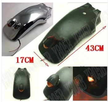 

Motorcycle Metal Rear Fender Mudguard For VStar 400 650 Virago Xv Road Star Shadow Steed Magna Vulcan Classic VN Boulevard C50