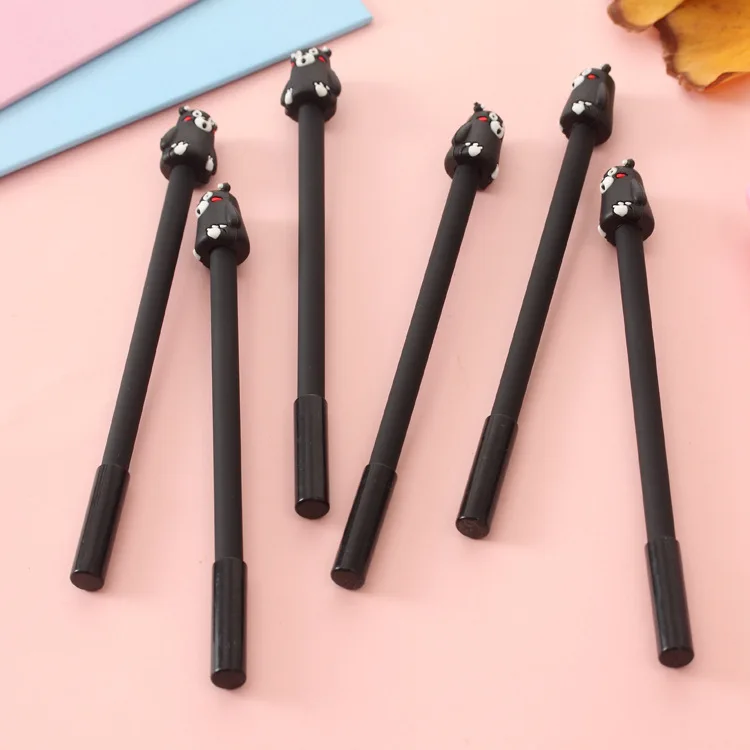 

1Pcs 2018 Hot Sale Cute Kumamon Bear Cartoon Gel Pen Ink Marker Pen School Office Supply Gift E0336