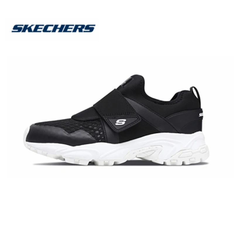 Skechers/Мужская обувь; удобные дышащие Брендовые мужские кроссовки на шнуровке; сезон осень-лето; zapatos hombre; 666046-BLK