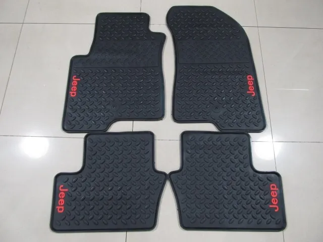 special latex non slip carpets no odor waterproof anti skip rubber car floor mats for Jeepcompass | Автомобили и мотоциклы