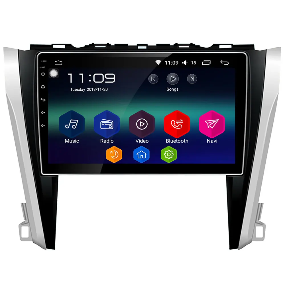 

10.1" IPS 4G DSP Carplay Android 8 Octa Core 4GB RAM 64GB ROM RDS BT Car DVD Multimedia Player Stereo For Toyota Camry 2015-2018