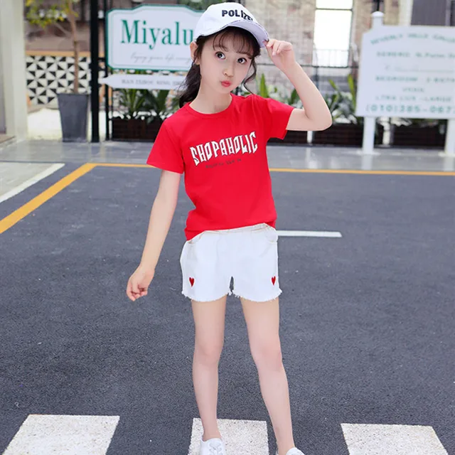 2019 NEW Summer Fashion Girls Soft Denim Pocket Short Jeans Pants Baby Casual Trousers Kids Shorts Children's Clothing 5