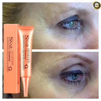 

Professional Eye Cream Golden Snail Collagen Moisturizing Anti-aging Anti-Dark Circle Wrinkle Naturals Essence Firming Eye Cream