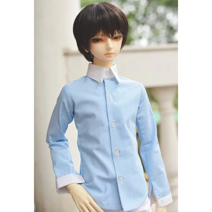 [Wamami] 529# рубашка в синюю полоску 1/4 MSD DOD BJD Dollfie