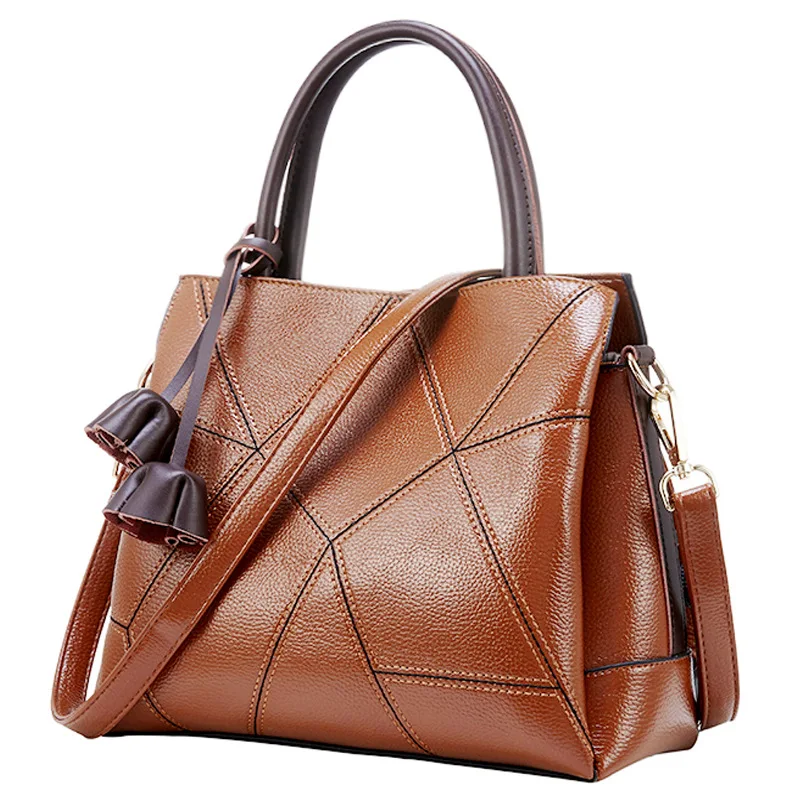 

Fashion Women's Pattern Handbags Genuine Leather Bags For Women 2018 Shoulder Vintage Female Messenger Bags Ladies Crossbody 416