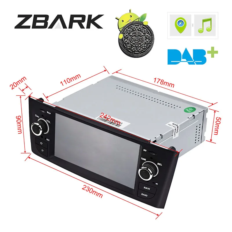 Flash Deal 6.1 inch Touch Screen Car Stereo RAM 2GB GPS Android 1din  for FIAT Grande Punto 199/310 2005-2009 Linea 323 2007-2011 YHTPD3L2 4