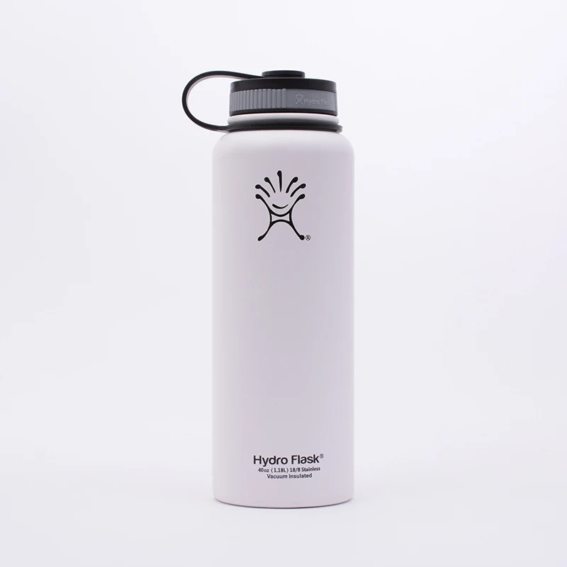 Лучшие продажи гидро колба с 32 oz \ 40 oz Термос Путешествия термосы открытый вакуум сохранение тепла бутылки воды