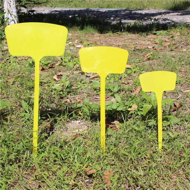 

2pcs/bag Fan-shaped card flower gardening floor card brand plastic Label card Horticultural cultivation supplies