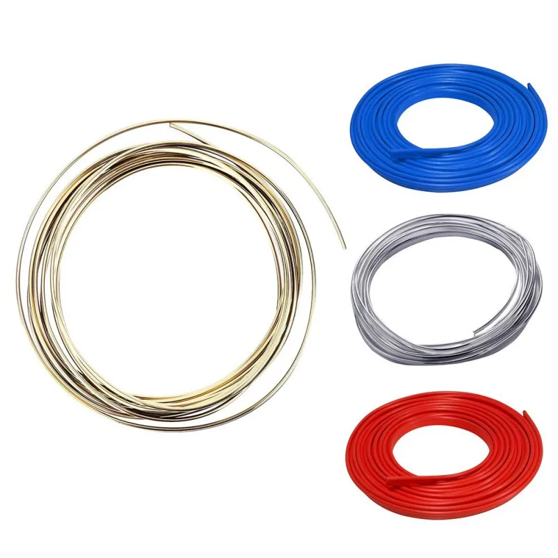 

New HOT Car Styling Interior Decoration Strips Moulding Trim Dashboard Door Edge For Universal For Cars Auto Accessories