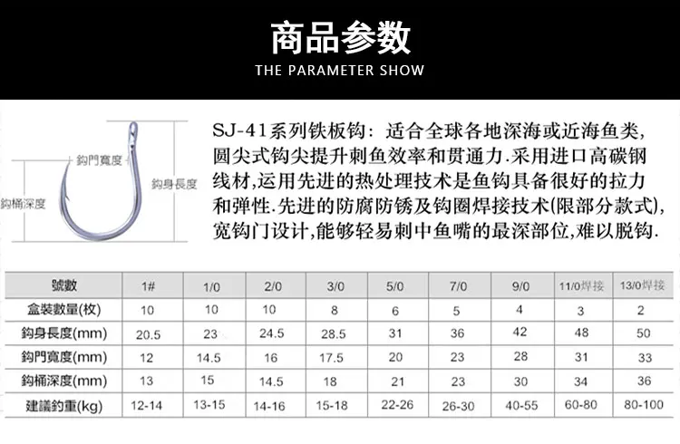 FUNADAIKO SJ41 Высокоуглеродистая сталь рыболовный крючок рыболовный Вибрационный крючок рыболовные вспомогательные крючки колючие крючки оптом острые Крючки