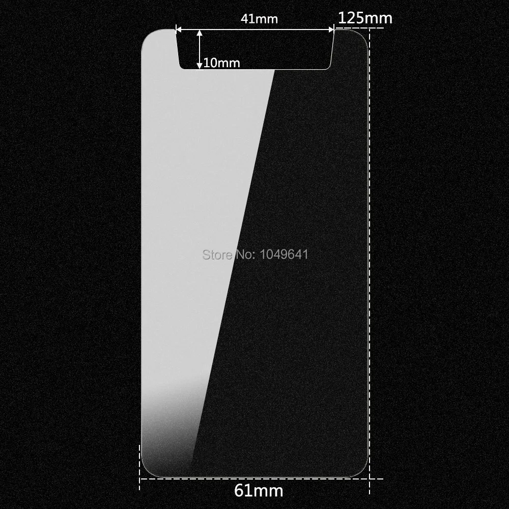KOC3462_2_Ultra-thin HD 9H 2.5D Universal Tempered Glass Film for 4.5 inch Mobile Phone Screen Protector