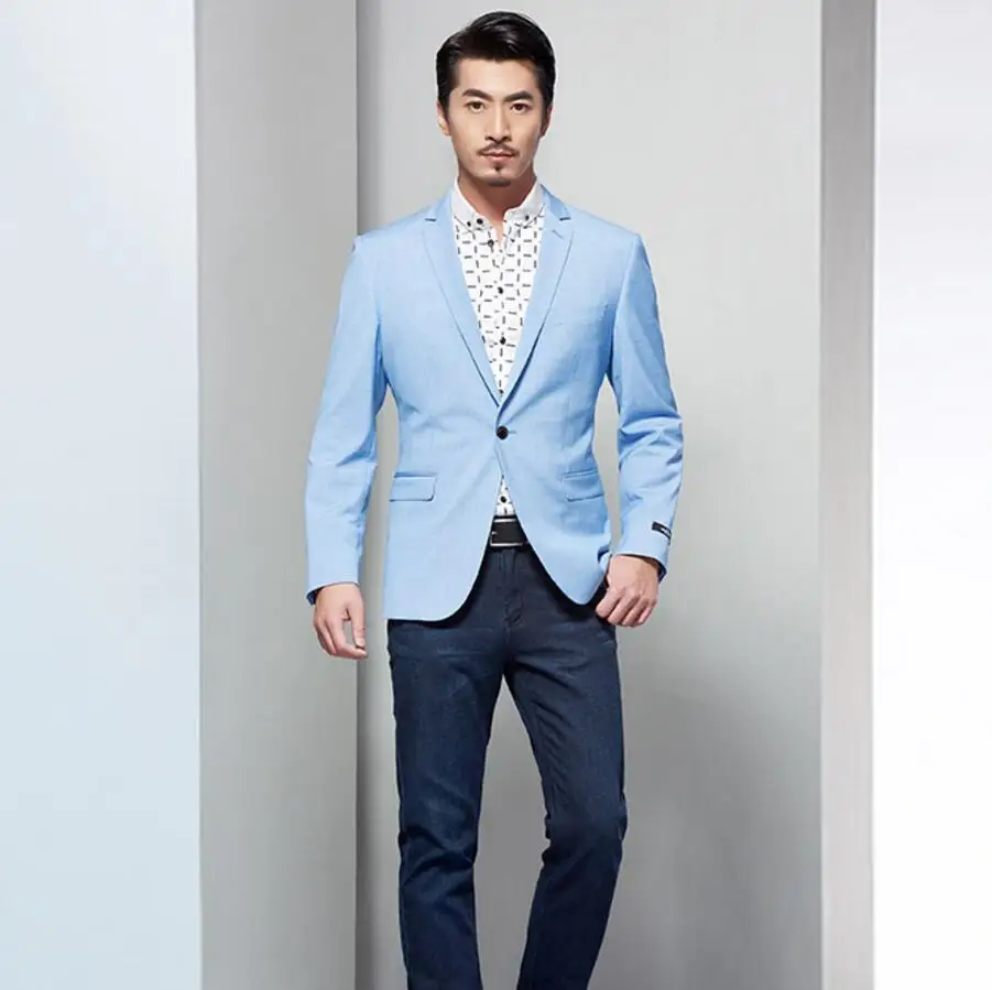 baby blue mens jacket