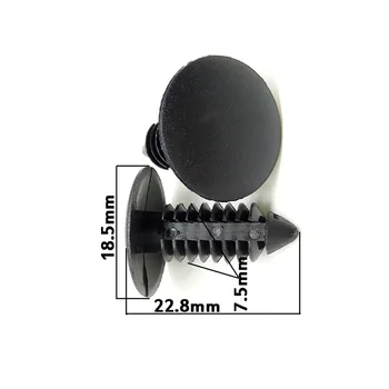 

For Honda Fastener Clips For Mitsubishi for BMW 50pcs Universal Push pins
