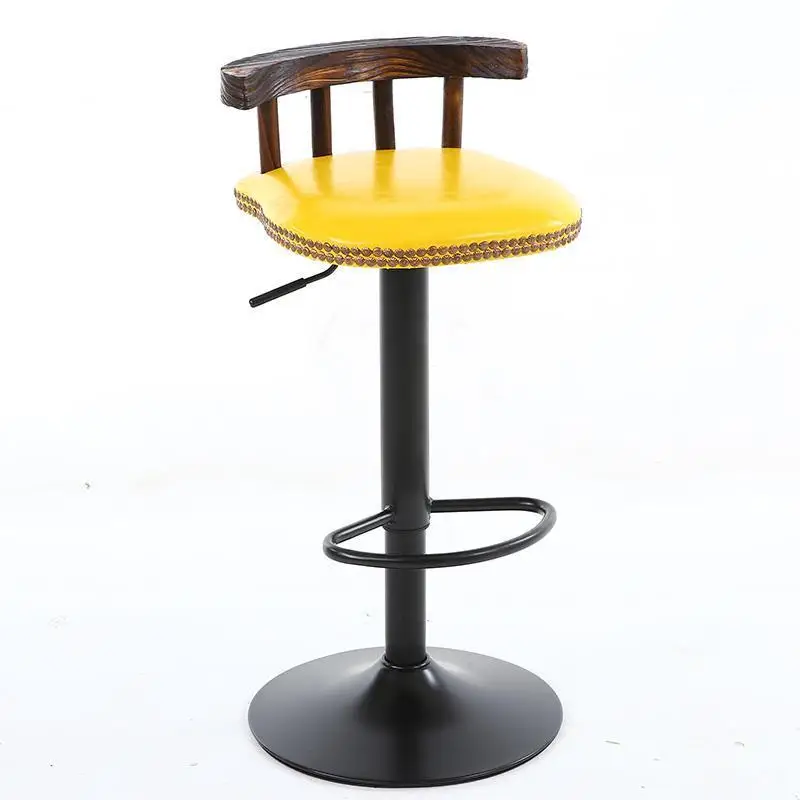 Sgabello Sedie Fauteuil Cadir Sedia Para Barra Sandalyesi Banqueta Todos Tipos Leather Stool Modern Silla Cadeira Bar Chair