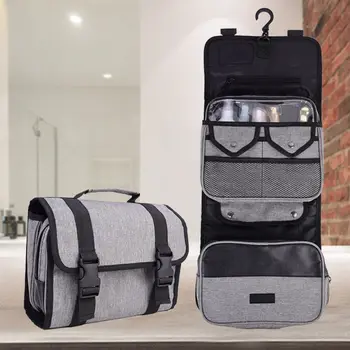 

Multifunction Unisex Portable Travel Cosmetic Makeup Holder Bag Toiletry Case Wash Organizer Storage Hanging Pouch Handbag New