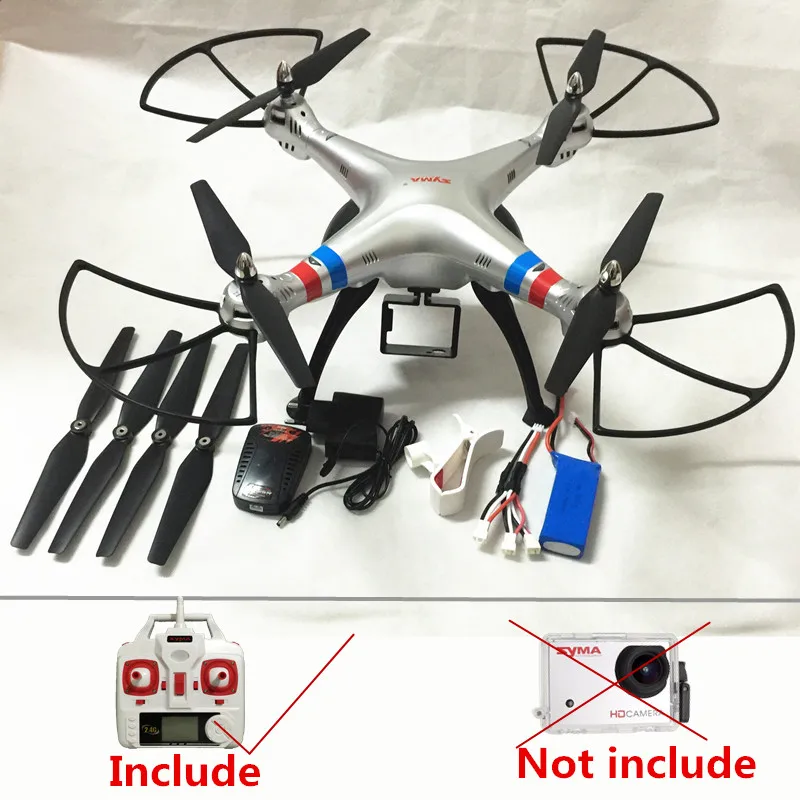 Syma X8G X8HG Радиоуправляемый Дрон без камеры Профессиональный Квадрокоптер стенд