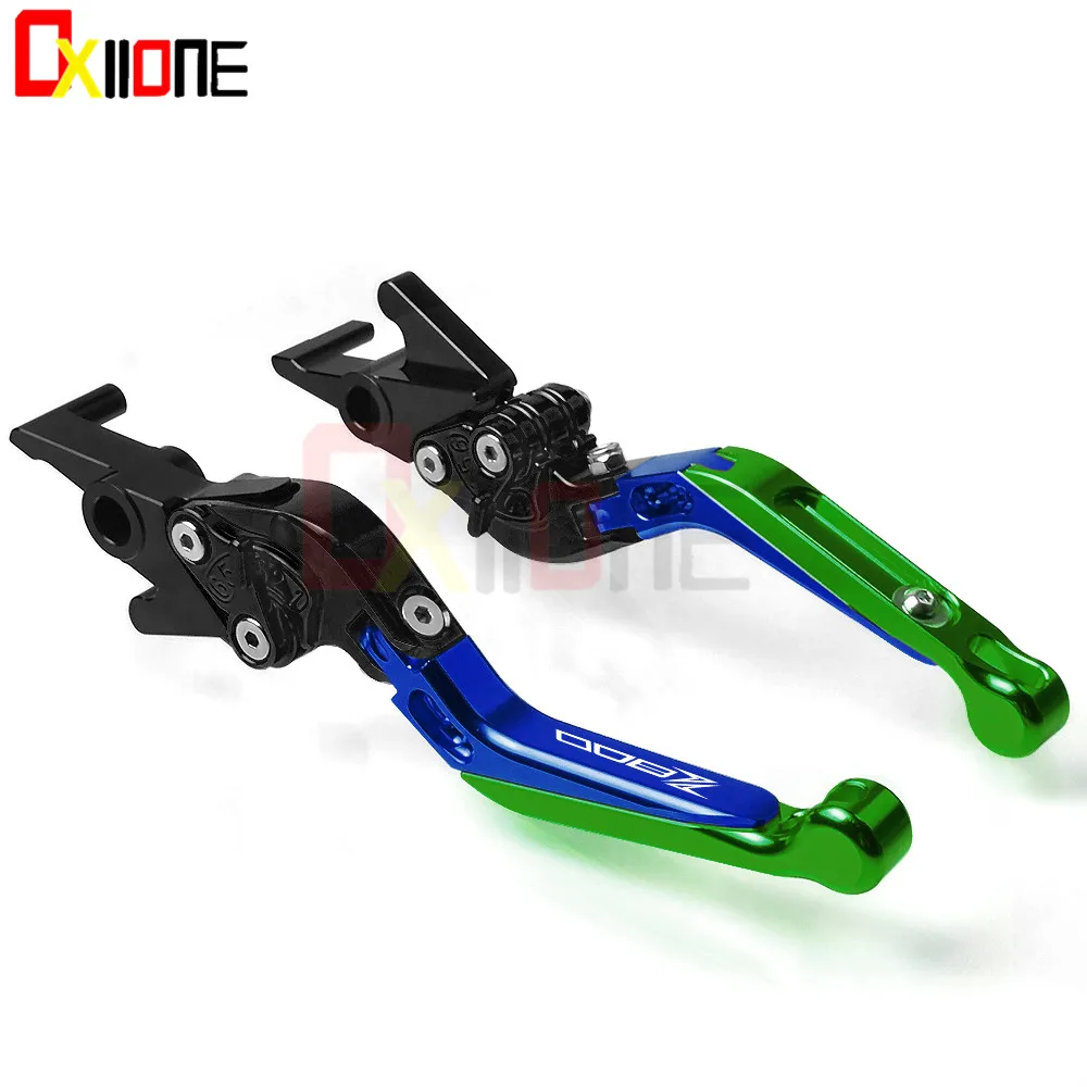 

Motorcycle Accessories CNC Aluminum Folding Extendable Adjustable Brakes Clutch Levers For Kawasaki Z800 2013 2014 2015 2016