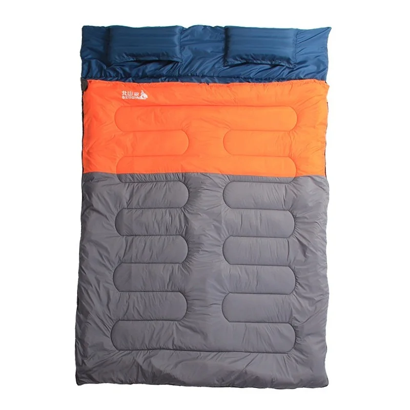 

3.5kg Double Travel Sleeping Bag Ultralight Portable Envelope Style Sleeping Bag 2-Person Capacity Waterproof Hiking Bag AA52049