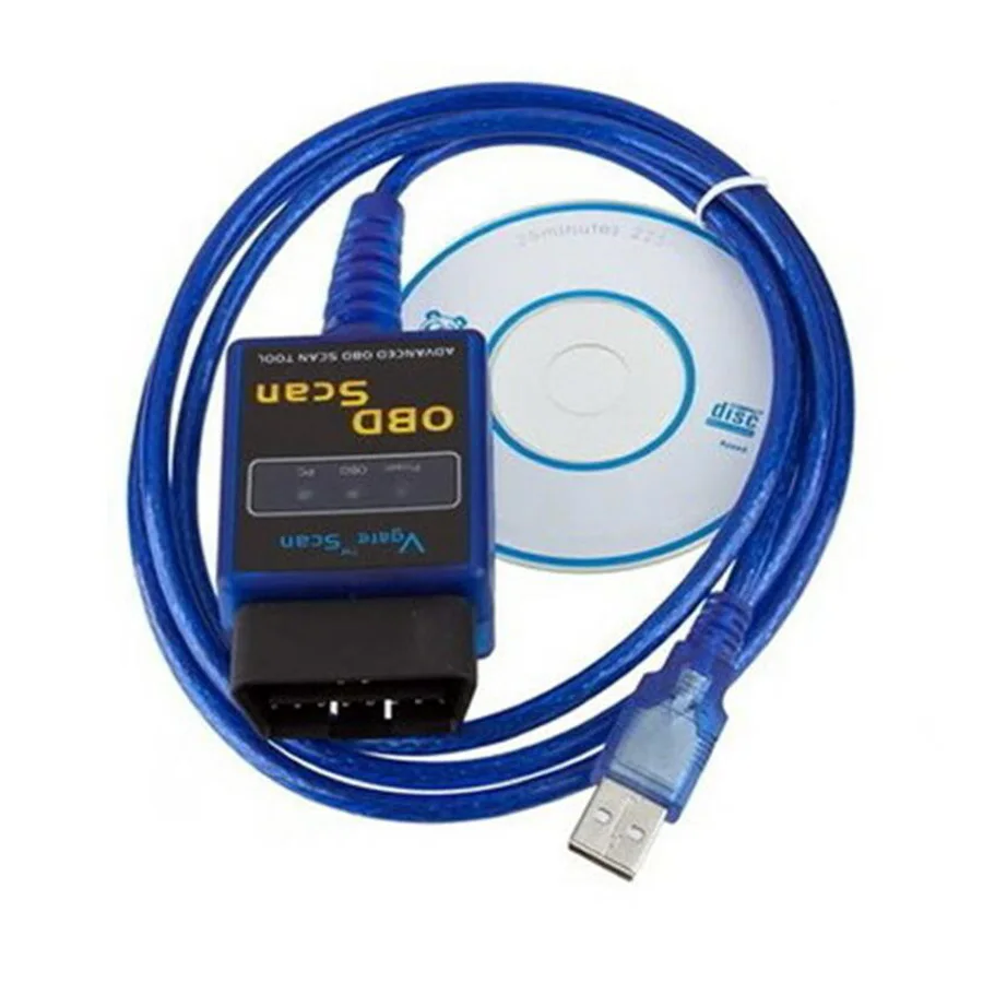 

New Vgate USB ELM327 OBD2 newest V2.1 OBDII diagnostic tool ELM 327 auto car scanner OBD 2 reader Tester