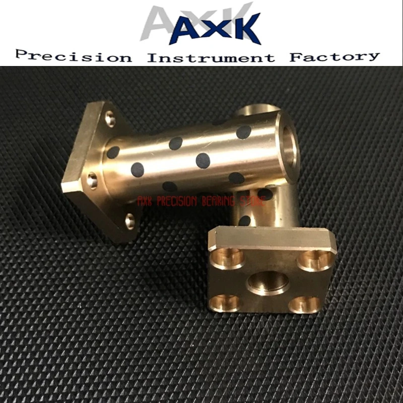 Линейный рельс Lmk35luu Lmk40luu Lmk50luu фланцевый подшипник Буш Cnc части Jdb твердое