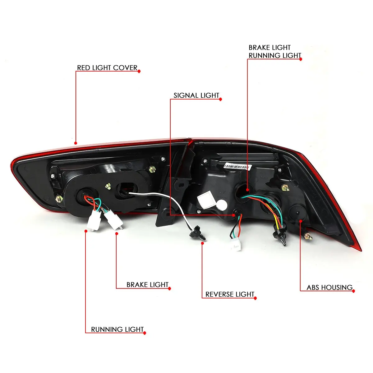 Светодиодный задний фонарь в сборе для Mitsubishi Lancer EVO X 2008 2009 2010 2011 2012 2013 2014 2015 2016 2017