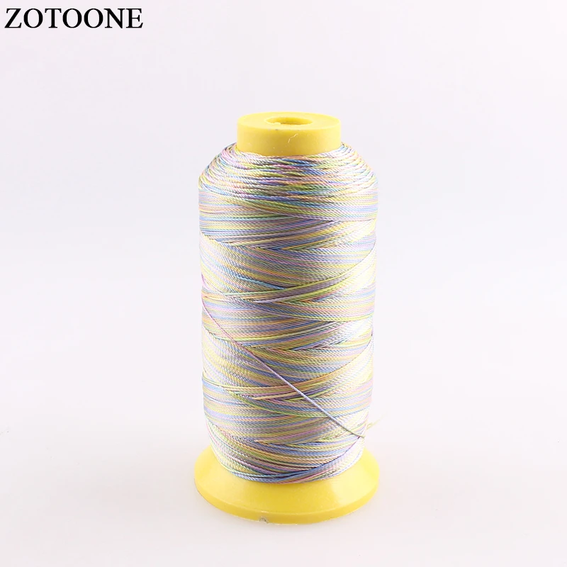 

ZOTOONE 500D Achine Embroidery Thread Luxurious Metallic Thread Similar To Madeira Colors 500 Meters Each Sewing Thread Supplies