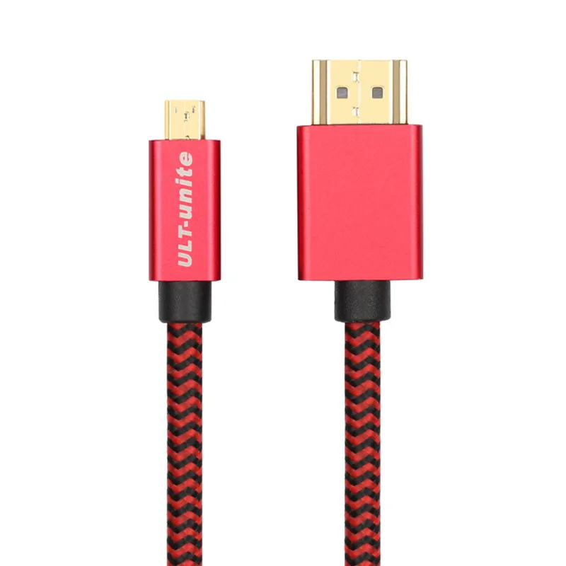 2 0 Версия HDMI к Micro кабель 4K 60Hz линия Male для PS3 телефона планшета HDTV камеры HD адаптер