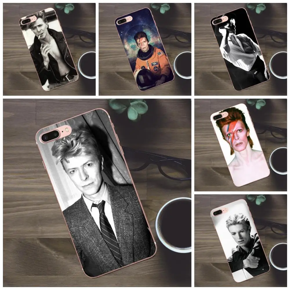 Милые Чехлы Bixedx David Bowie для телефонов Huawei G8 Honor 5C 5X 6 6X 7 8 9 Y5II Mate P7 P8 P9 P10 P20 Lite Plus 2017 |