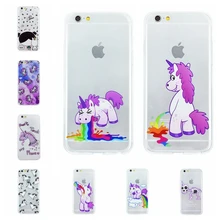 OWNEST Cell Phone font b Cases b font for Iphone new arrival cute Unicorn font b
