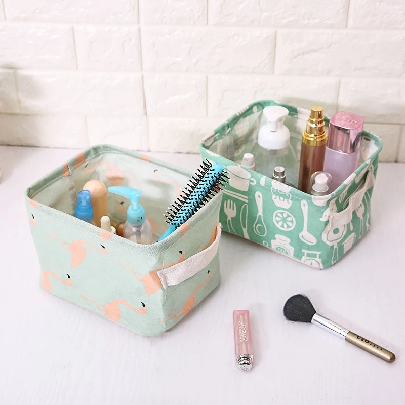 

4 colour free shipping Tabletop basket Storage Large Basket For Toy Cosmetics Sundries Storage Baskets Box