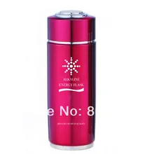 304 Щелочная бутылка из нержавеющей стали с функцией термоса+ Встроенный сменный нано энергетический фильтр для изменения pH