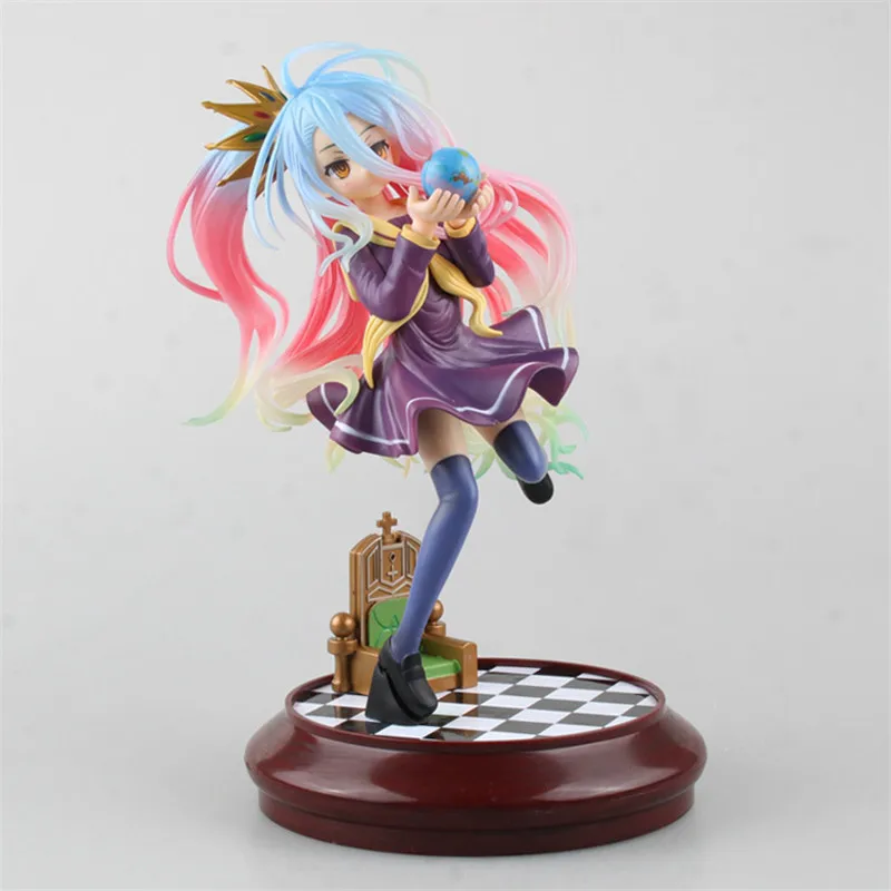 

Anime No Game No Life Figure Toy Shiro 1/7 Scale Painted Figure Sexy Lolita Model Doll 20cm