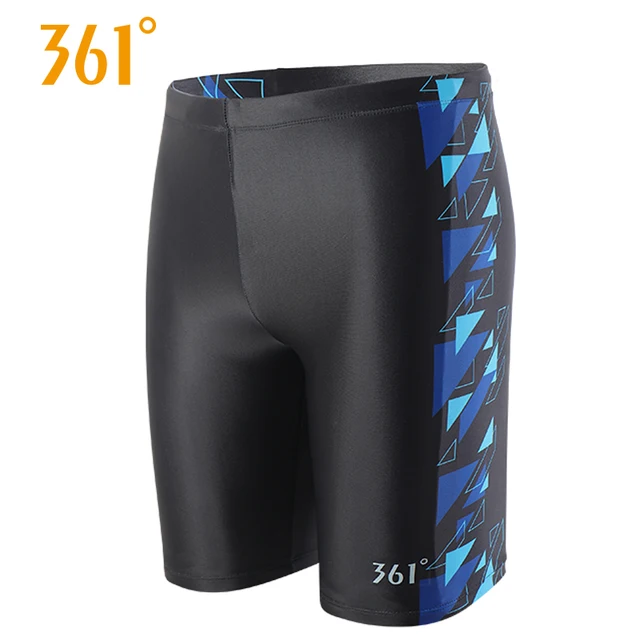 361 Mens High Quality Athletics Swim Trunks Sports Beachwear Quick Dry Pool Swimming Shorts Elastic Tight Board Shorts Plus Size SLY194077-2