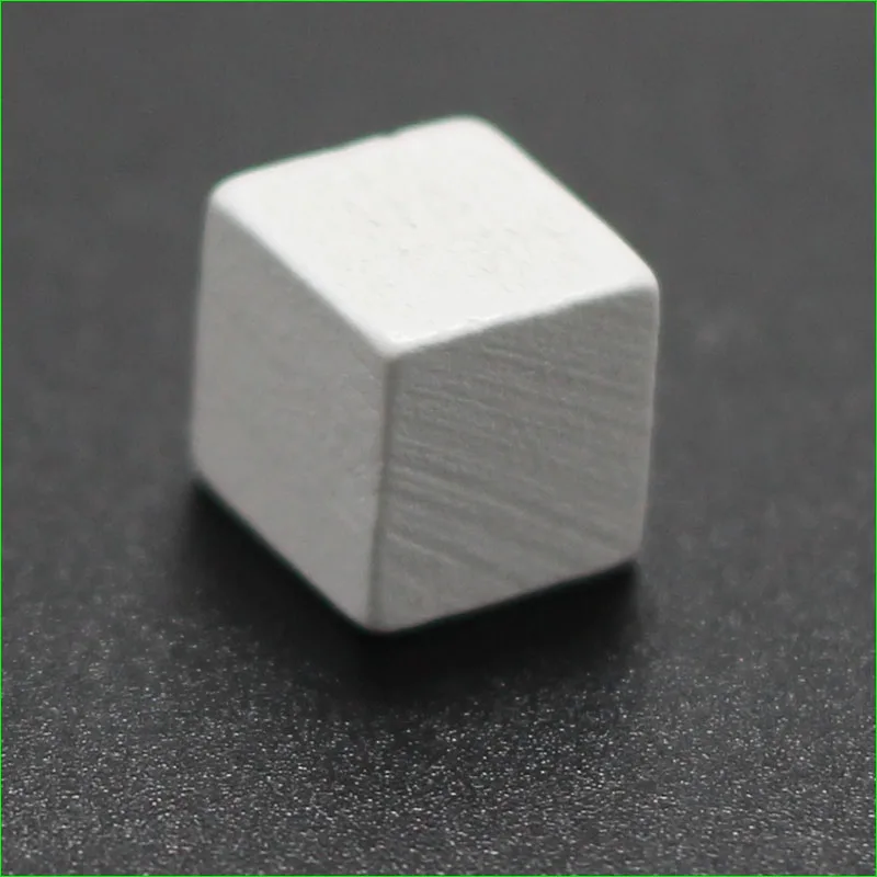 50 штук белый деревянный кубик 10*10*10 мм настольные игры