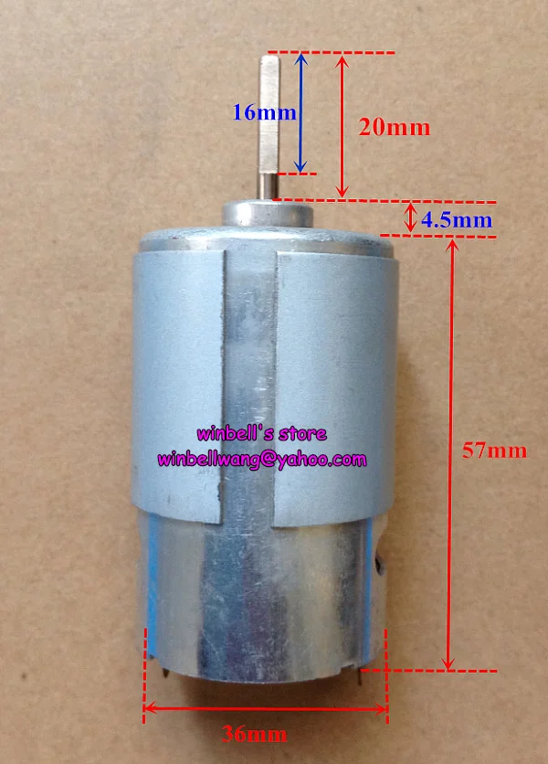 Сильный магнит 24V 555 DC двигатель RK-555PH большим вращающим моментом ручной Электрический миксер для теста буровыми двигателями