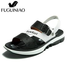 Новые летние модные Повседневное мужские сандалии открытый мужской пляжные сандалии для отдыха мужская обувь ретро тапочки Schuhe Herren Обувь