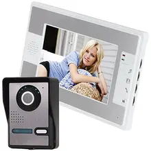 Freeship Cámara de INFRARROJOS Kit de Timbre Para El Apartamento de Mejoras Para el Hogar de Seguridad Anillo de La Puerta Sistema de Intercomunicación Teléfono Video de La Puerta Visual