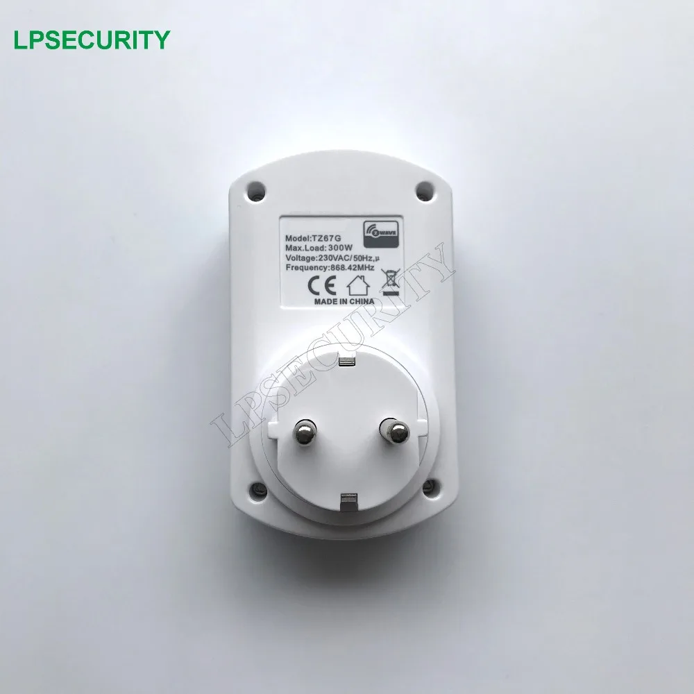 

TKB Z-Wave plug in Dimmer socket TZ67E/F/G/C Touch On/Off Switch For German/French/Birtish/China Smart home plug in 868.42MHz