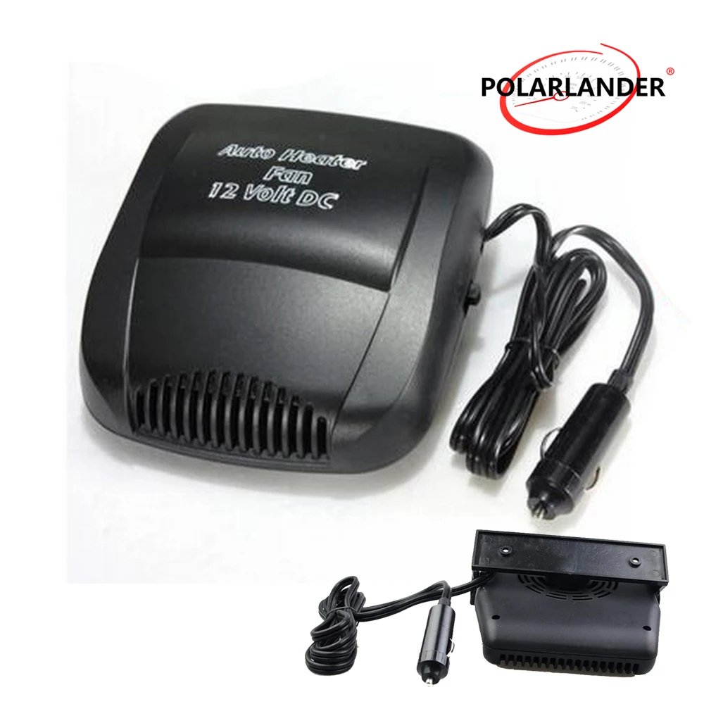 12V 150W Black Portable Car Heater Heating Fan Window Windscreen