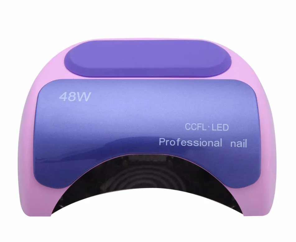 Conduziu a Lâmpada de Luz Secador de Unha Ferramenta com Ajuste do Temporizador Automático de Indução Conduziu a Lâmpada Secador de Unhas de Gel s de Gel 48 w uv 110-220 v 8 Luz 110-220 V Secador de Unha ferramenta