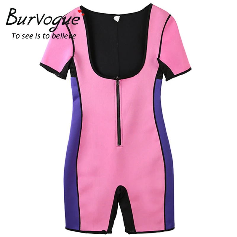 Women Full Body Shaper Tummy Waist Trainer Weight Loss Shapewear Bodysuit Sweat Sauna Suit Butt Lifter Neoprene Slimming Corset
