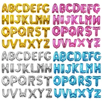 1pcs 16 Inch Happy Birthday Balloons Foil Letter Ballons Birthday Wedding Party Decoration Kids Toys Baby Shower Air Balloon
