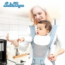 SeckinDogan Детские переноски Воздухопроницаемый кенгуру для новорожденных фронтальная детская переноска мягкая противоскользящая Колыбель для переноски младенца табурет