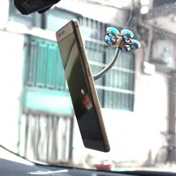 360 Двусторонняя присоске Автомобильный держатель телефона переносные леса всасывания Автомобильный смартфон мобильный телефон с
