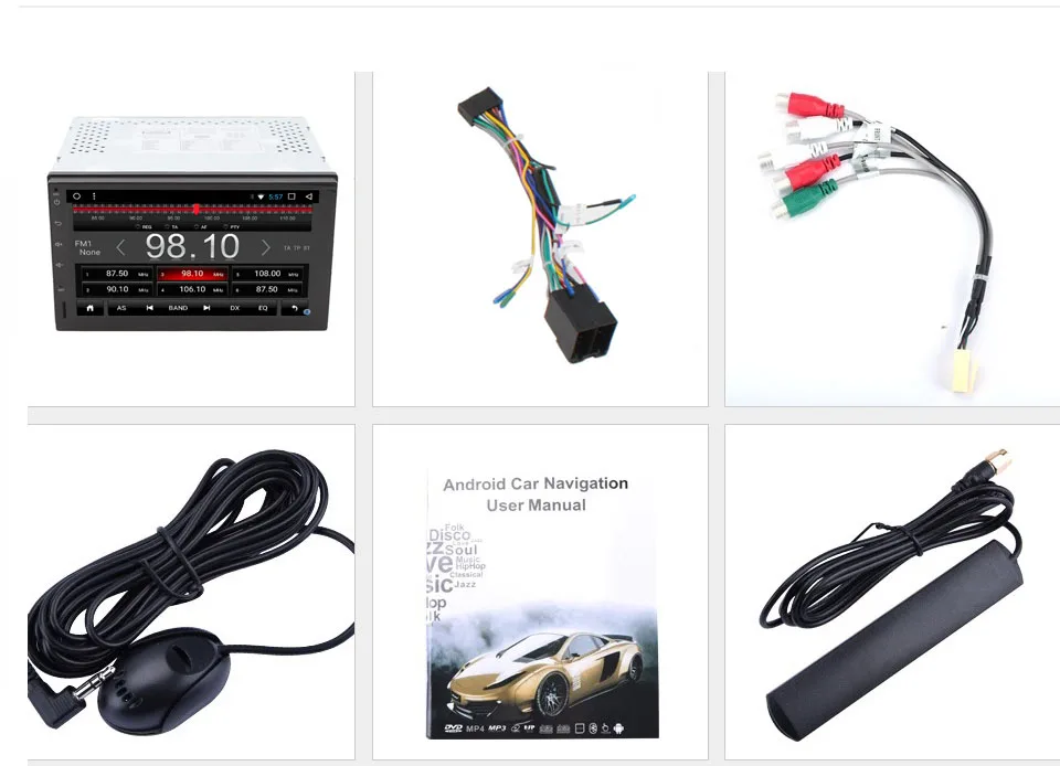 Flash Deal Marubox Universal 2 Din Android 8.1 Octa Core 7" IPS Car Multimedia Player GPS Navigation Stereo Radio Intelligent System 705DT8 10