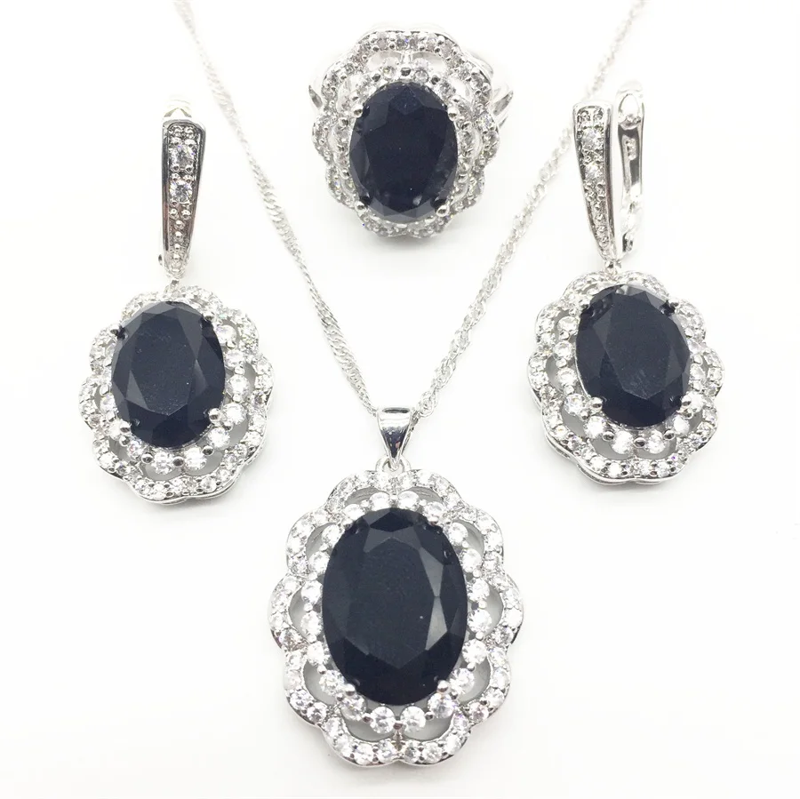 Женский ювелирный комплект из кольца и серёг с фианитом|jewelry sets for women|crystal jewelry