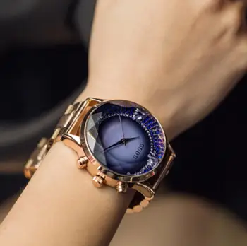 

Luxury Brand Women Watches GUOU Steel Butterfly crystal Ladies Watch Women Fashion Clock reloj mujer Christmas Gifts For Girl